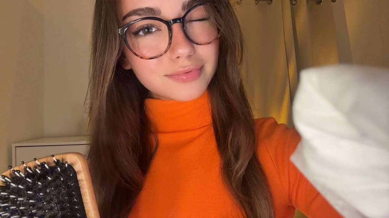 ASMR OBSESSED Girl Takes Care Of You at a Halloween Party 🕸️ 