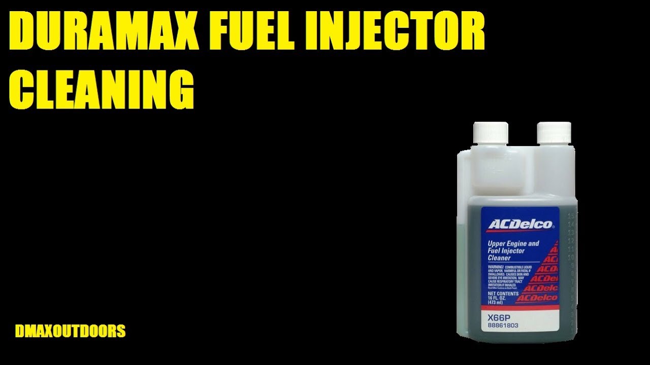 DURAMAX FUEL INJECTOR CLEANING