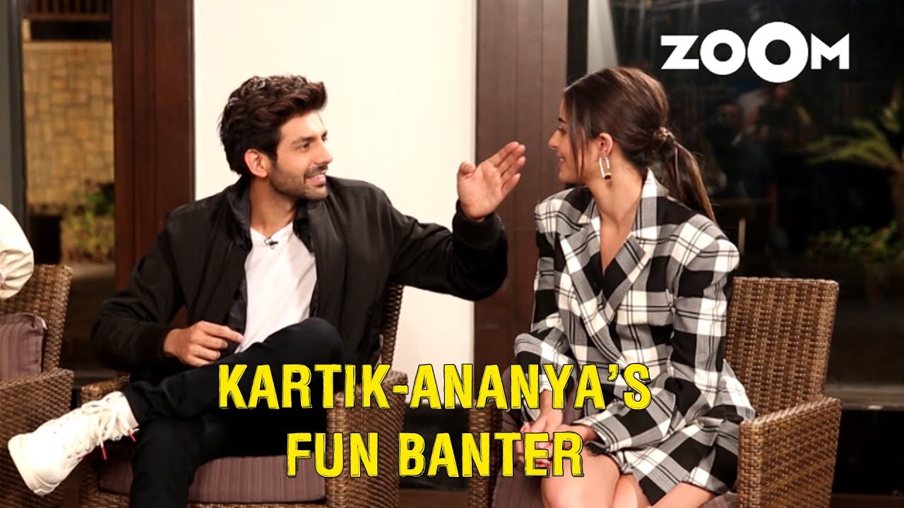 Kartik Aaryan makes fun of Ananya Panday's nose, has fun banter with PPAW cast and more