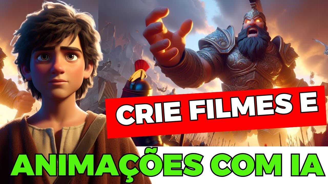 CRIE FILMES e Animações  INCRÍVEIS BÍBLICAS  usando Inteligência Artificial para CANAL DARK
