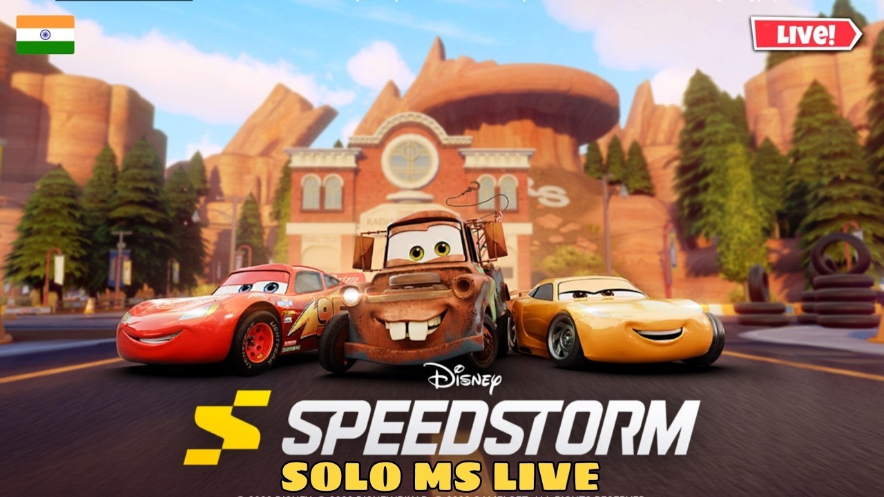 🔴DISNEY SPEEDSTORM LIVE STREAM | ROAD TO 105 SUBSCRIBER | LIVE @solomslive