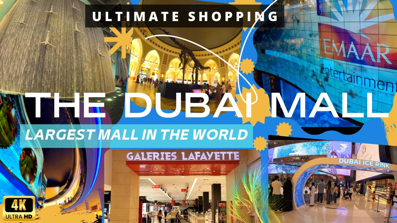 Dubai Mall Shopping Walking Tour | World's Largest Mall | Inside Galeries Lafayette - Fashion Avenue