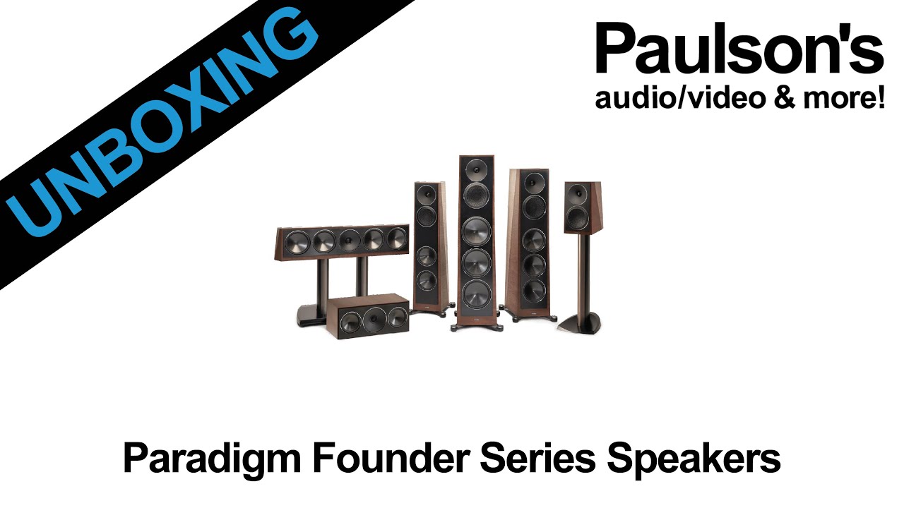 UNBOXING: Paradigm Founder Series