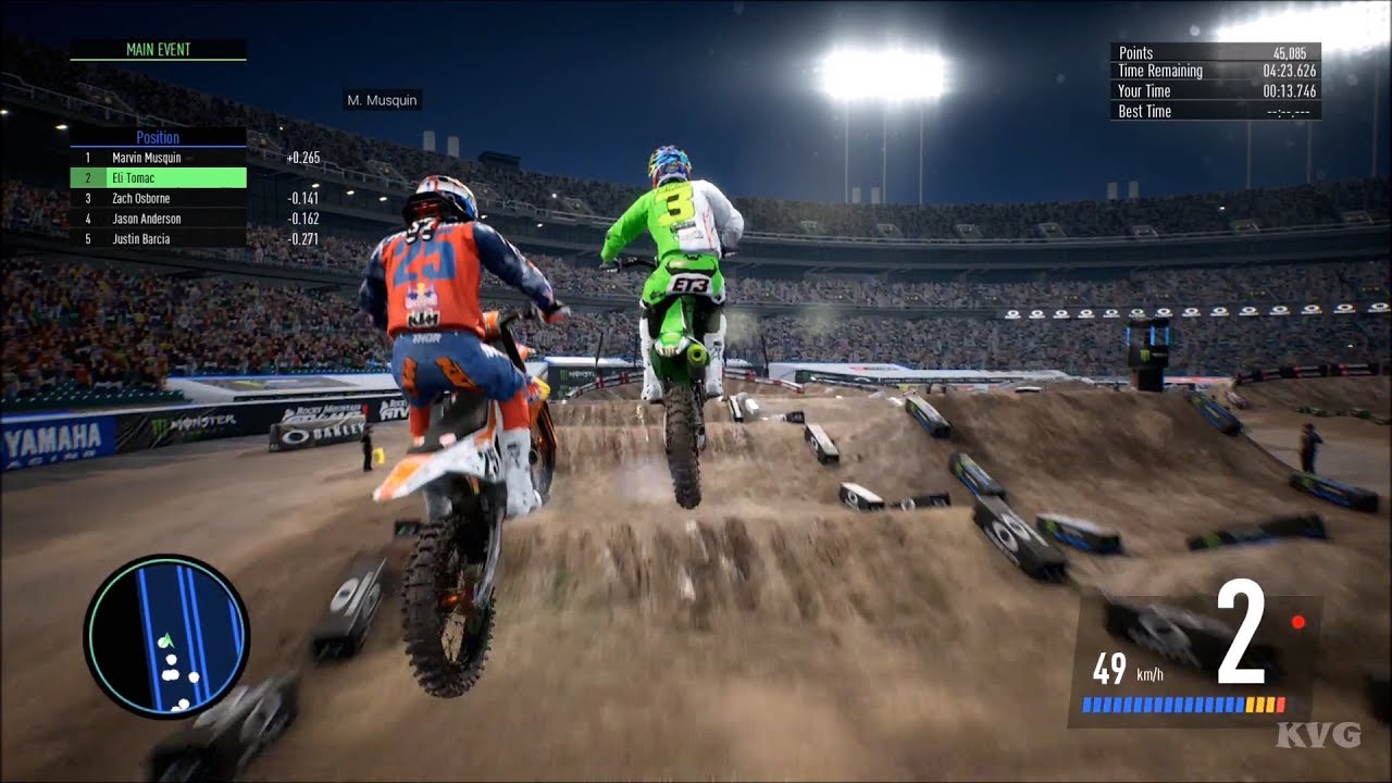 Monster Energy Supercross 3 Gameplay (PS4 HD) [1080p60FPS]