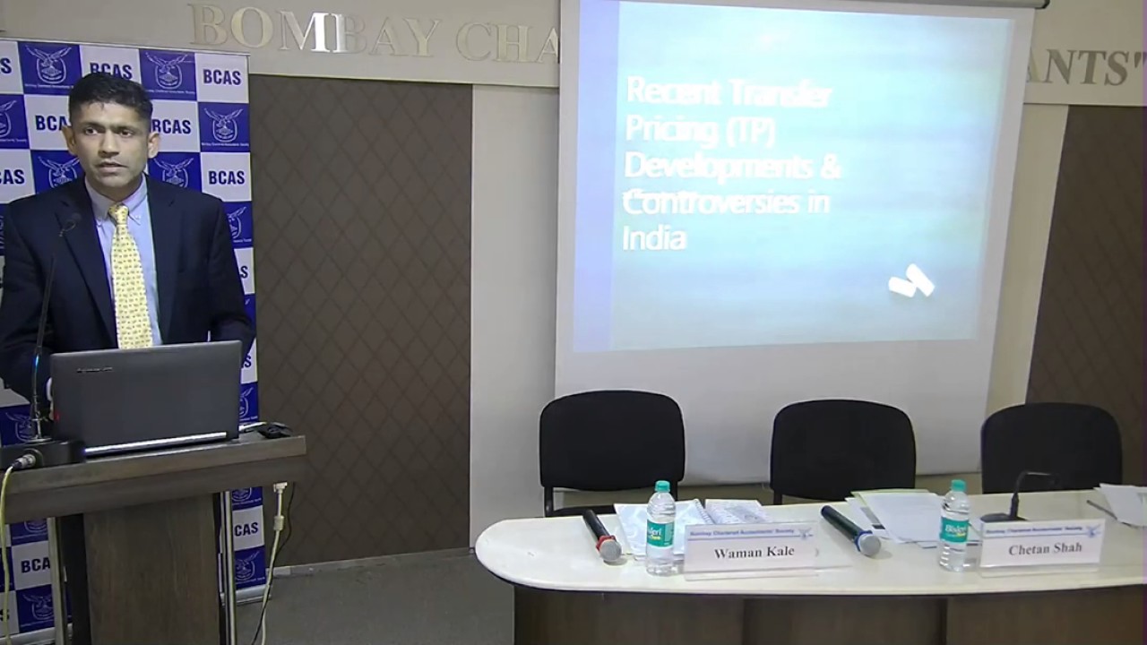 Lecture Meeting on Transfer Pricing – Recent Developments and Controversies