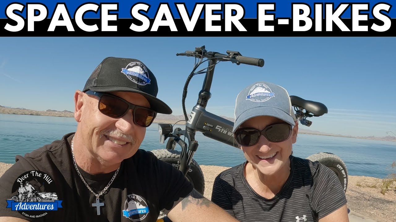 5th Wheel Foldable E-bikes For RVers // THUNDER 1 FAT TIRE & THUNDER 2