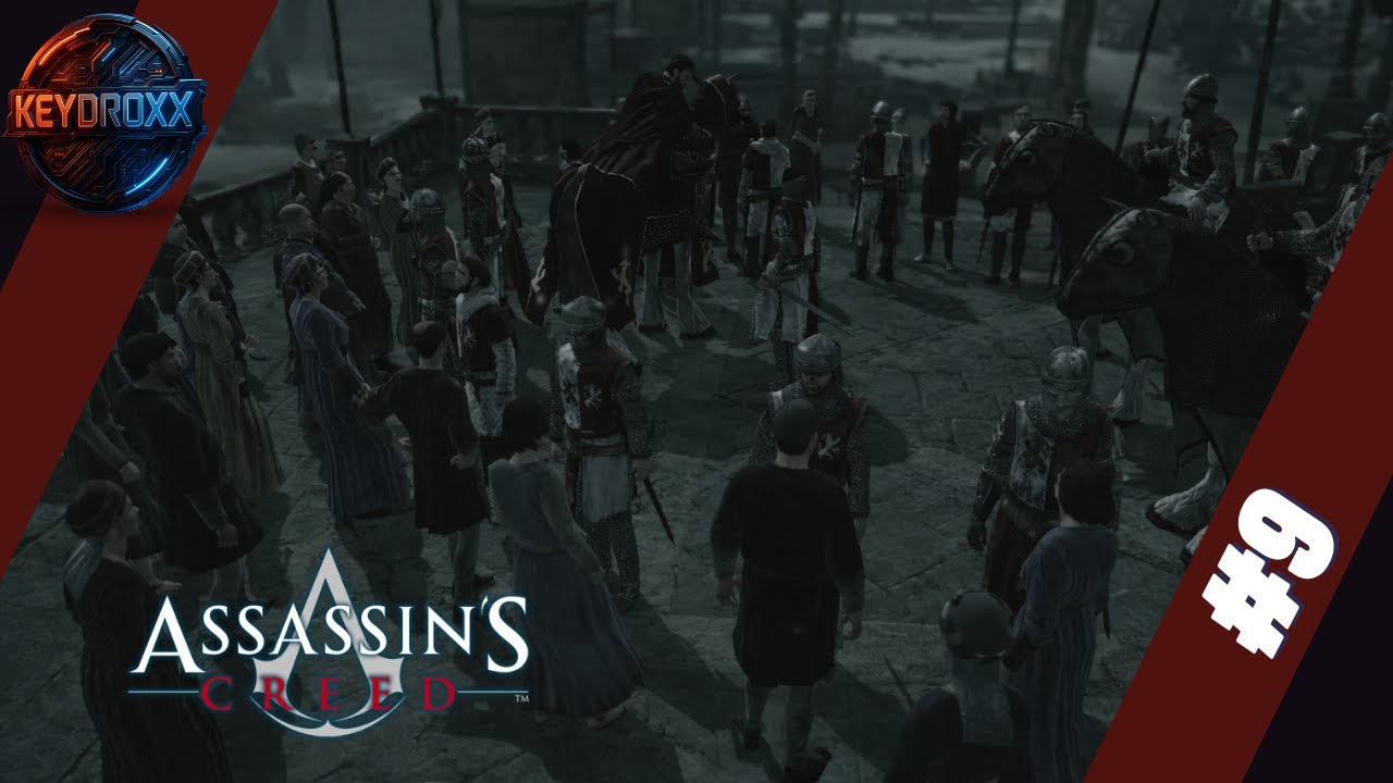 ASSASSIN'S CREED 1 FR #9 : GUILLAUME DE MONTFERRAT NOUS EN APPREND UN PEU PLUS SUR LES TEMPLIER !!!