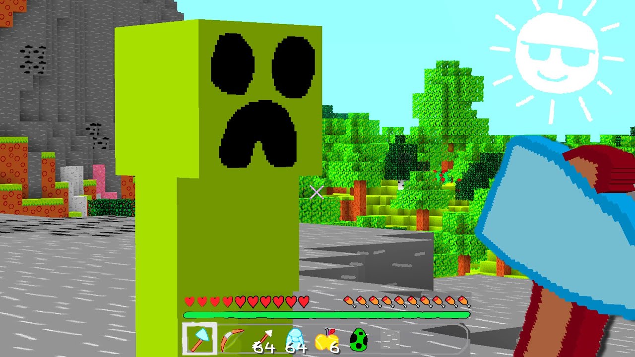 PROVO A FINIRE MINECRAFT DISEGNATO COME CARTONE ANIMATO - ITA
