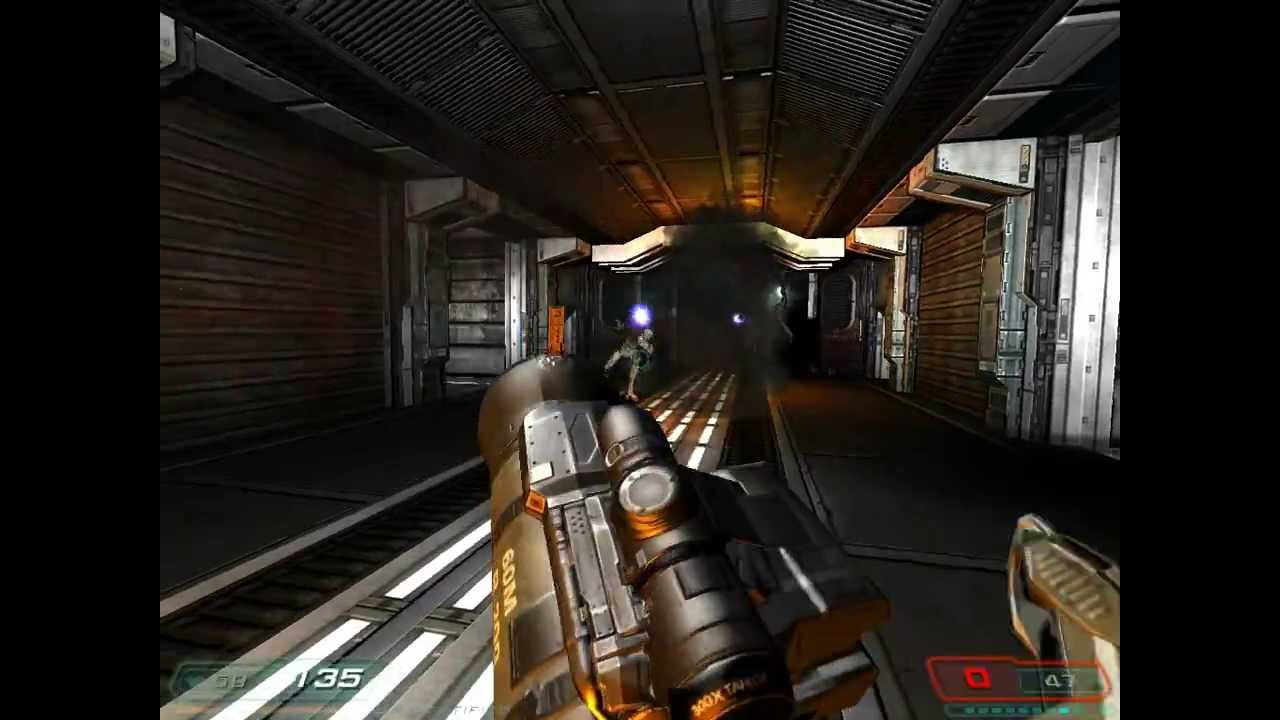 Doom 3 Mod Tested v7.0 Speed Run Level 5 (09:40)