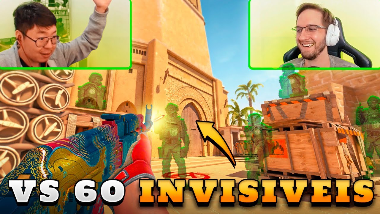 LIMINHA vs. 60 INVISÍVEIS (1v60)