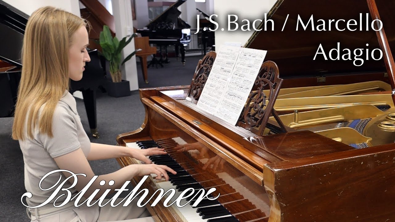 Kleiner Konzertflügel Blüthner, Modell 2 (230) Bj.1903 | J.S.Bach / Marcello - Adagio