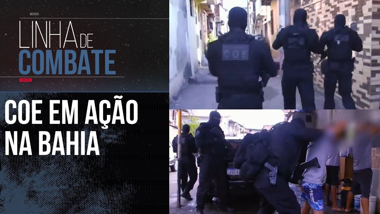 COE ENTRA EM COMUNIDADE ATERRORIZADA POR TRAFICANTES NA BAHIA | LINHA DE COMBATE