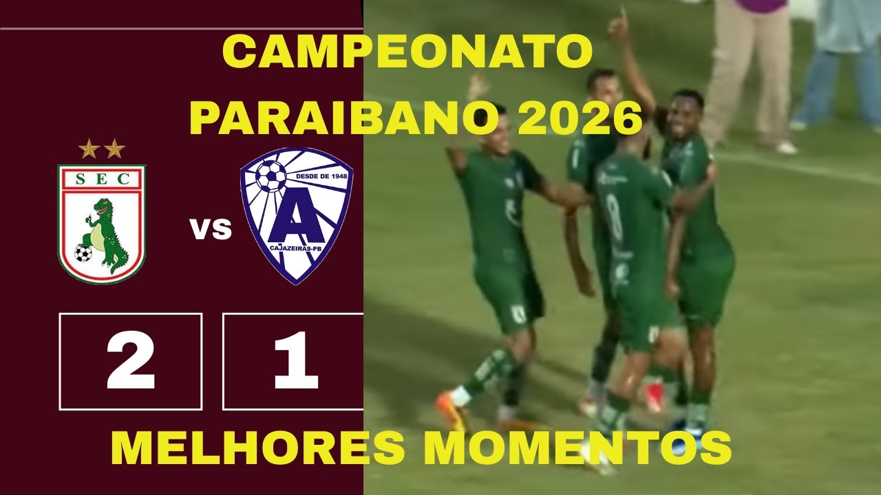 MELHORES MOMENTOS | SOUSA 2 X 1 ATLÉTICO DE CAJAZEIRA