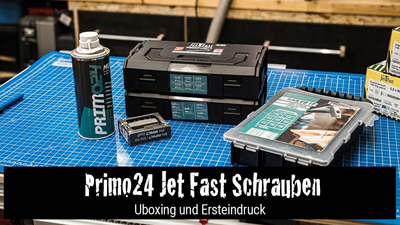 Primo24 -- Unboxing Jet Fast Schrauben [Hochformatvideo]