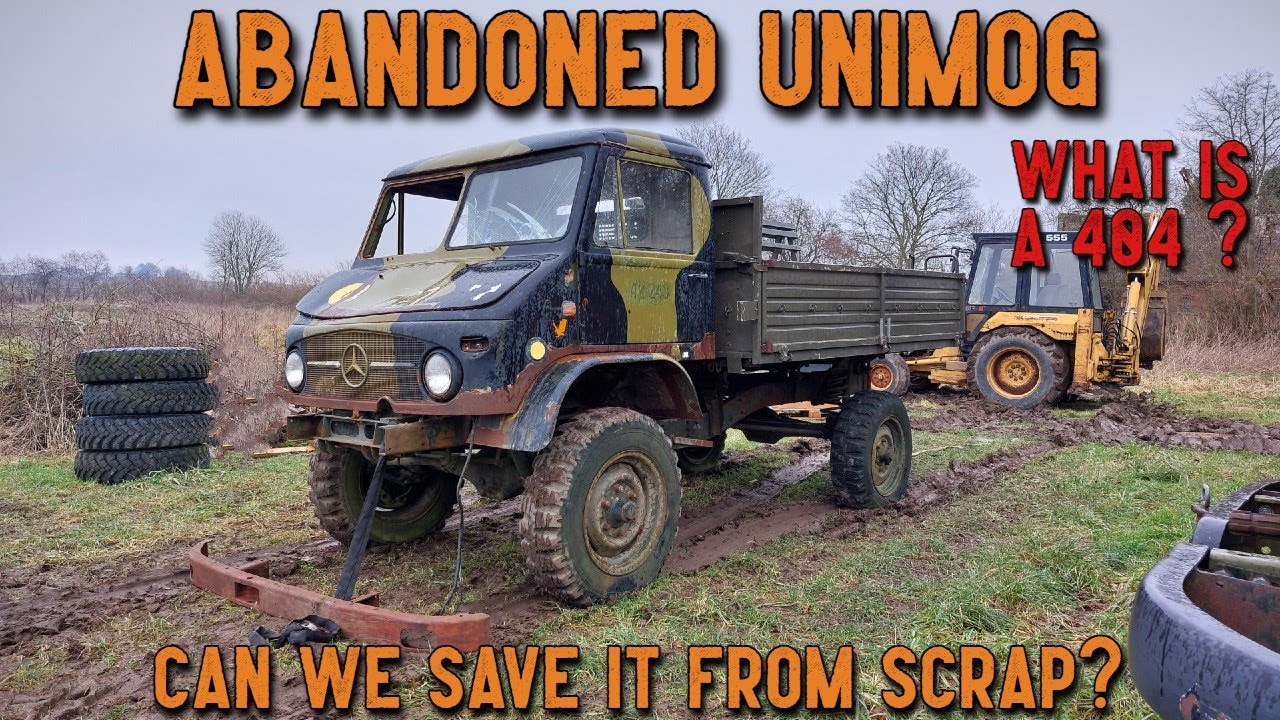 Заброшенный проект UNIMOG! - Можем ли мы его спасти? - А что такое 404?