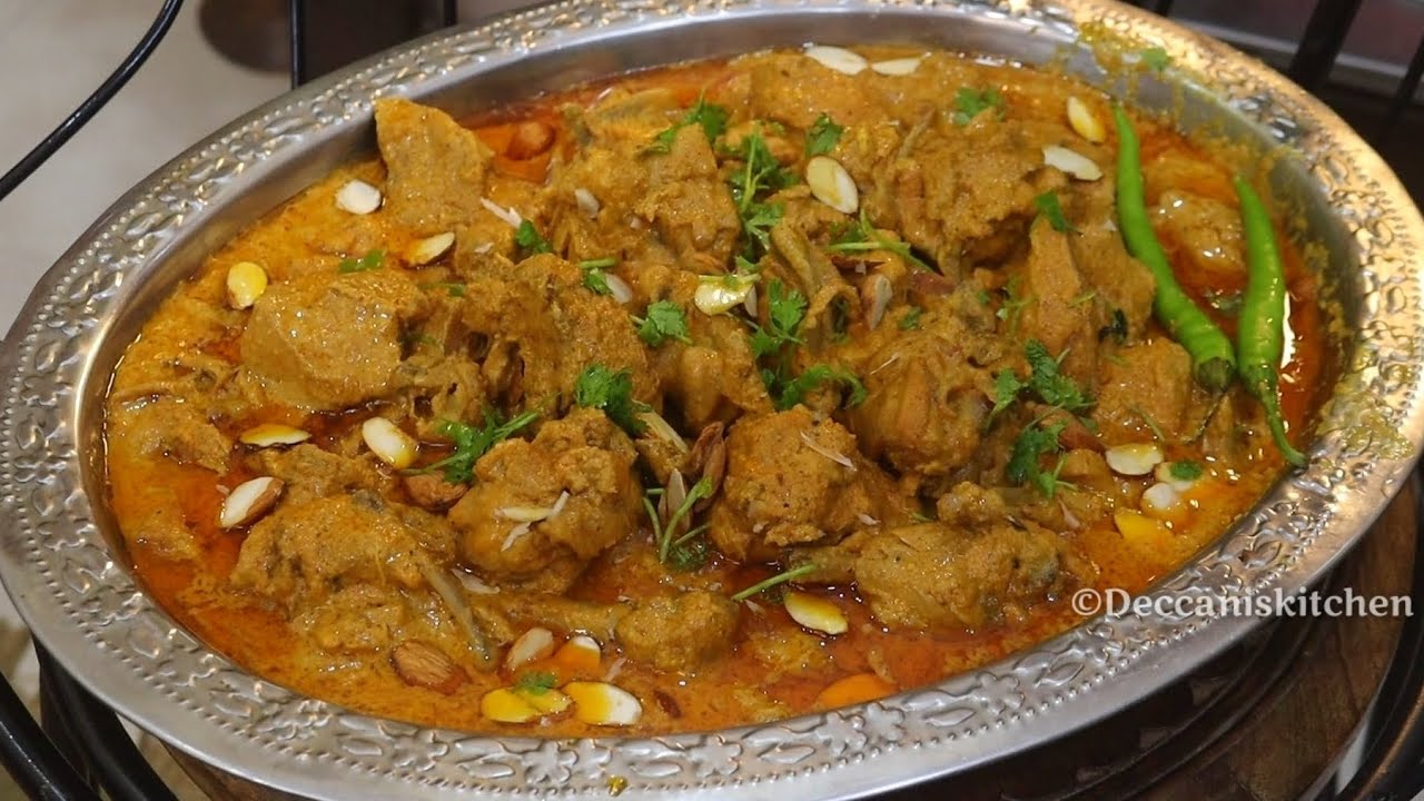 Рецепт Бадами Мург / Курица Бадами / Свадебный Бадами Мург