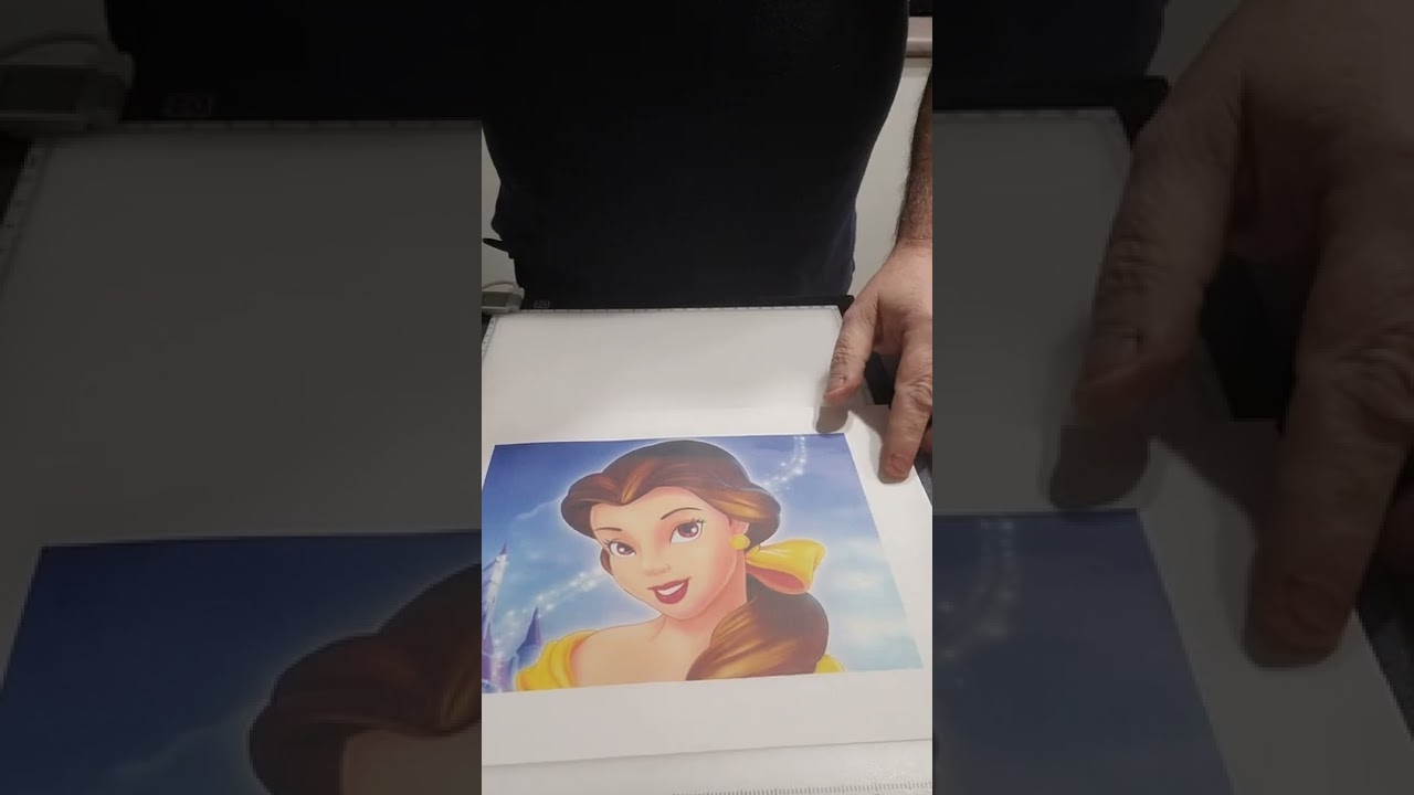 comment faire un DP à partir d'une toile vierge