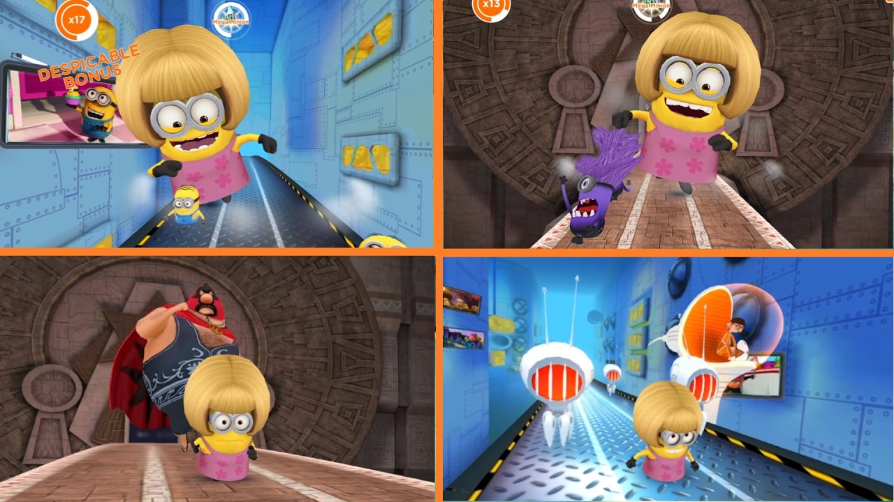 Despicable me Minion rush Evil  MOM minion - Vector El Macho Battle gameplay ios android