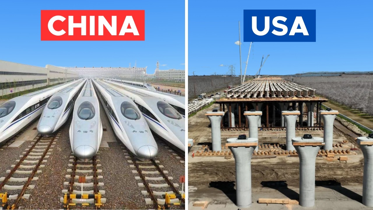 Why the US, UK, Canada & Australia Can’t Build Bullet Trains