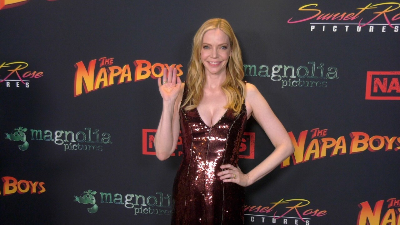 Riki Lindhome on the red carpet at the Los Angeles premiere screening of 