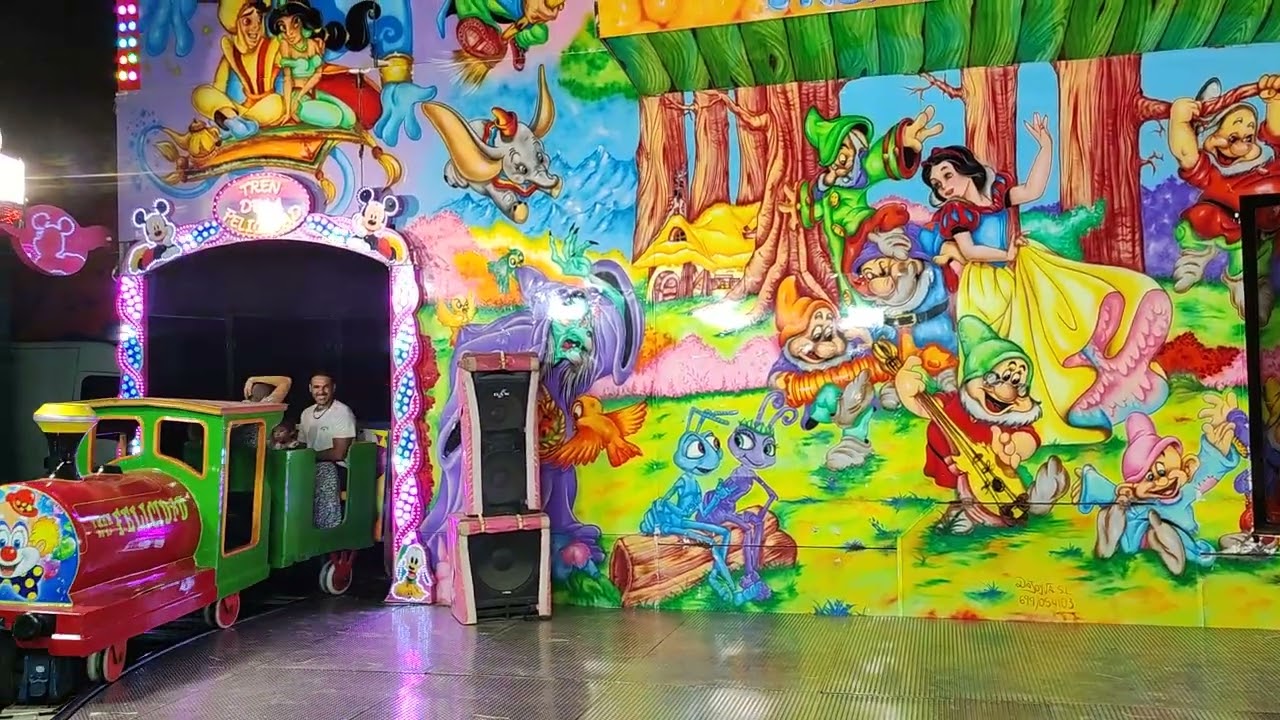 tren de la felicidad hnos Benítez feria de Guadiaro 2022