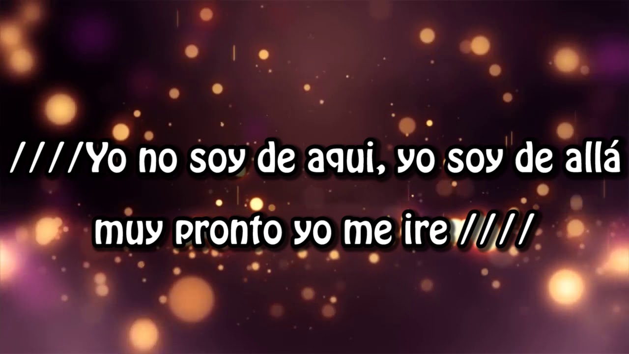 Karaoke - Yo no soy de aquí - Ministerio Promesas de Dios