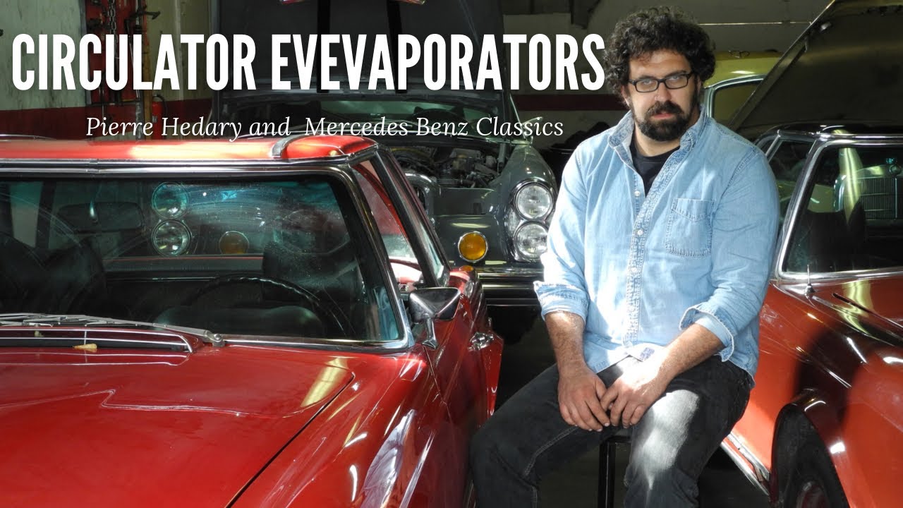 Mercedes Benz w126 circulation evaporators   4K