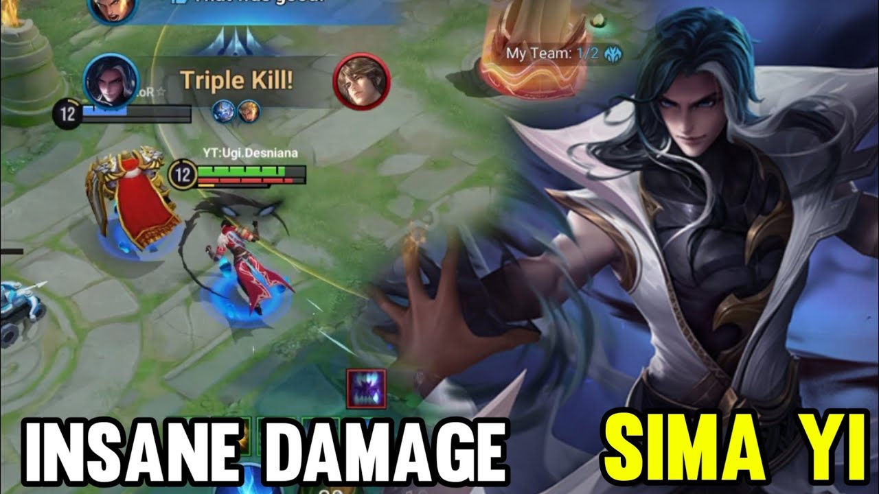 Sima Yi Gameplay | Insane Damage - Honor Of Kings