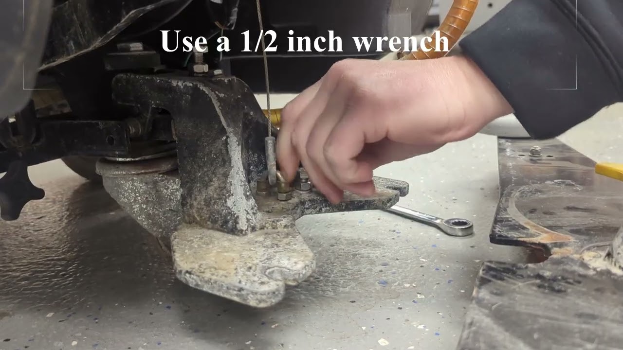 CT40 70 Squeegee Adjustment