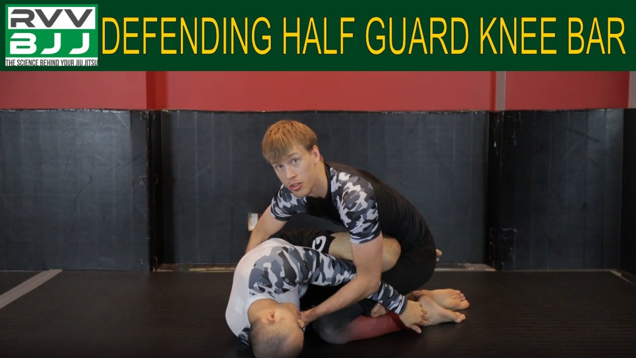 Knee Bar Defense Part 5 - Denying the Knee Bar from Half Guard