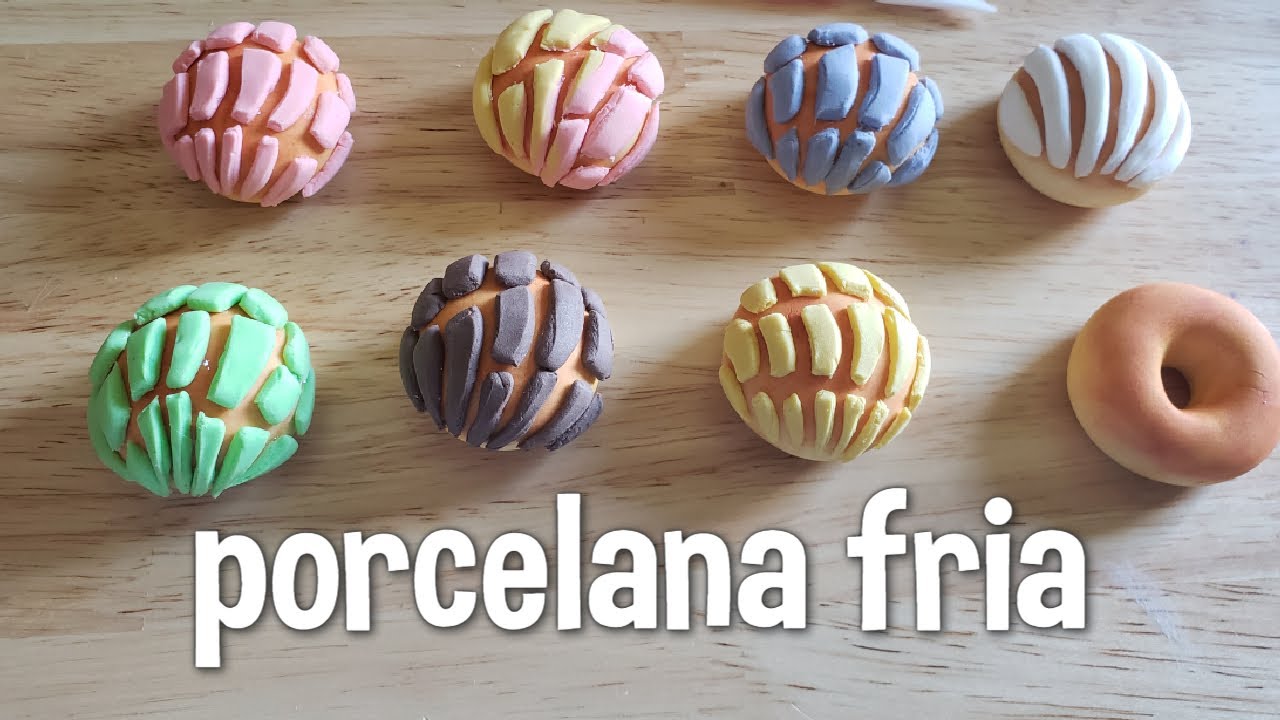 Conchitas Mexicanas de porcelana fria