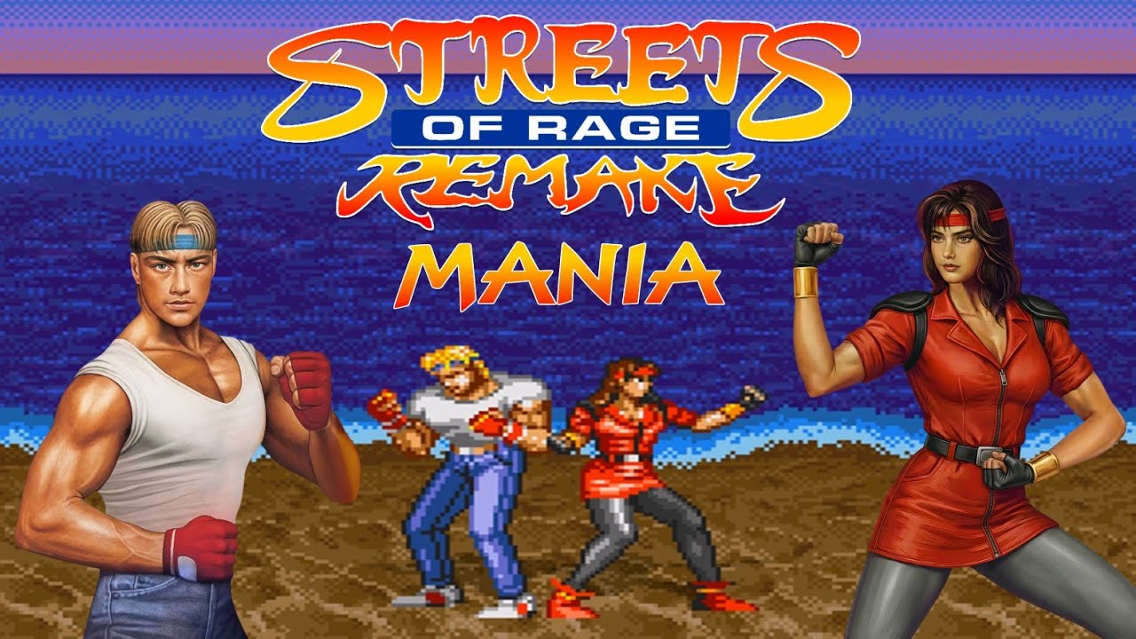 Streets Of Rage Remake V5.2 - Axel SOR2 & BKM Blaze - Route SOR2 - Playthrough (Mania)