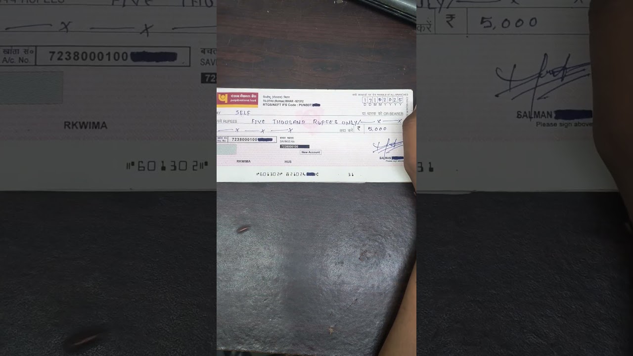 How to fill self cheque book || cheque bharne ka sahi tareeka #cheque