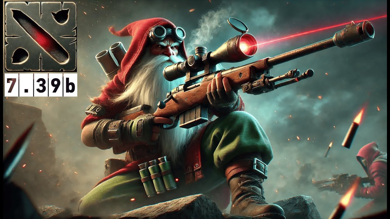 Снова Идеальная на Support Sniper Turbo Dota 7.39b