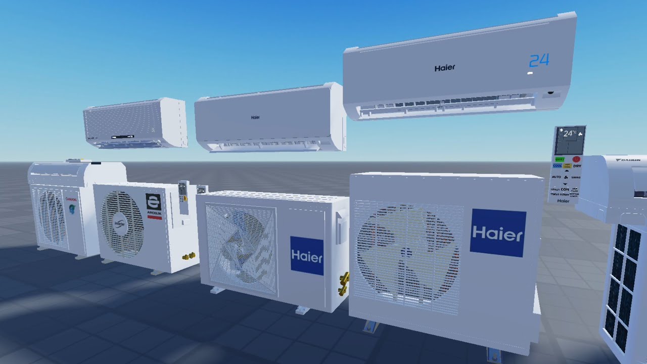 Roblox Air Conditioner Testing (New Fan Video)