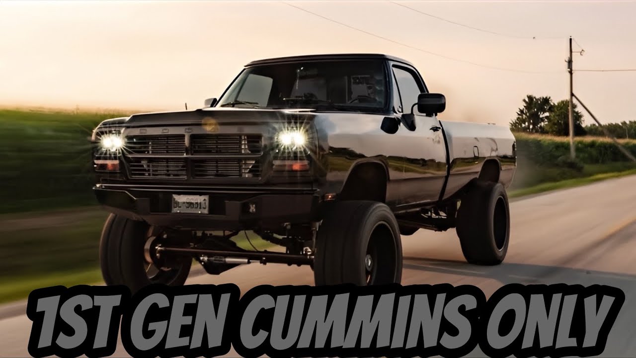 Nasty 1st Gen Cummins Compilation | 12 Valve Beauties