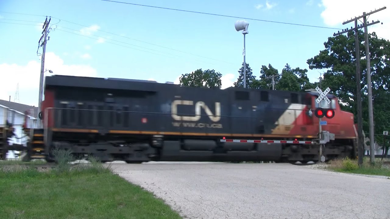 CN Freight Train - Park Street