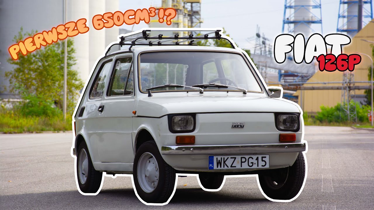 Pierwsze 650cm3?! Klasyk z 1977 - Fiat 126P