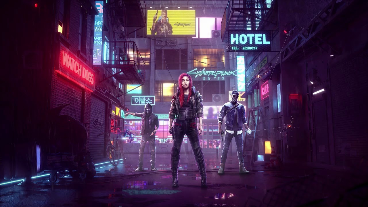 Cyberpunk 2077 Night City Ambience ASMR