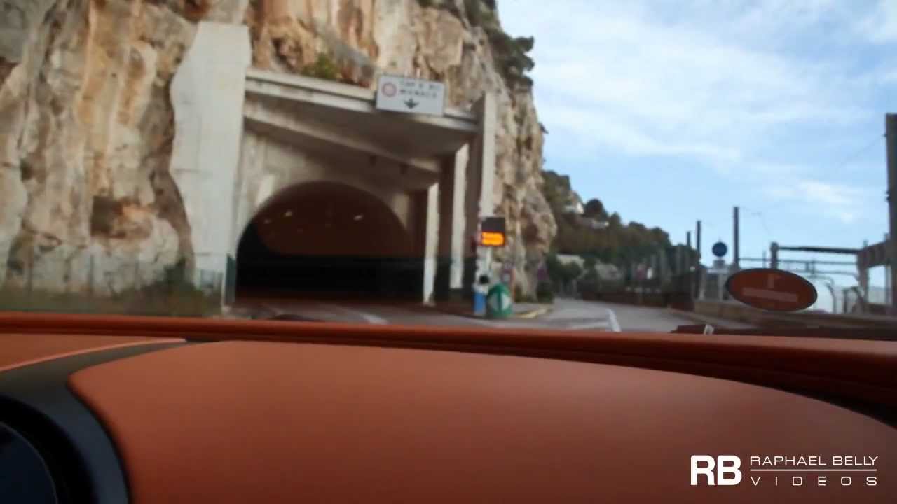 [On Board] Bugatti Veyron Sang Noir Around Monaco !