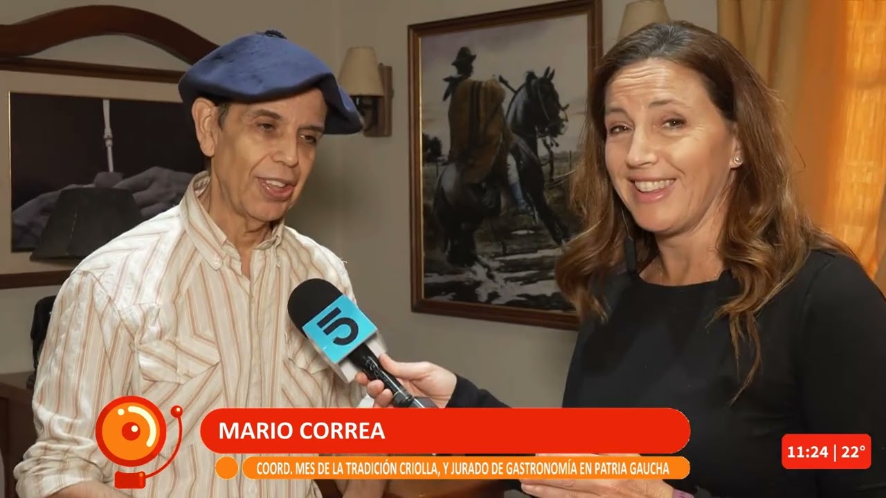 El móvil de #ElRecreo visitó a Mario Correa, coordinador del Mes de la Tradición Criolla