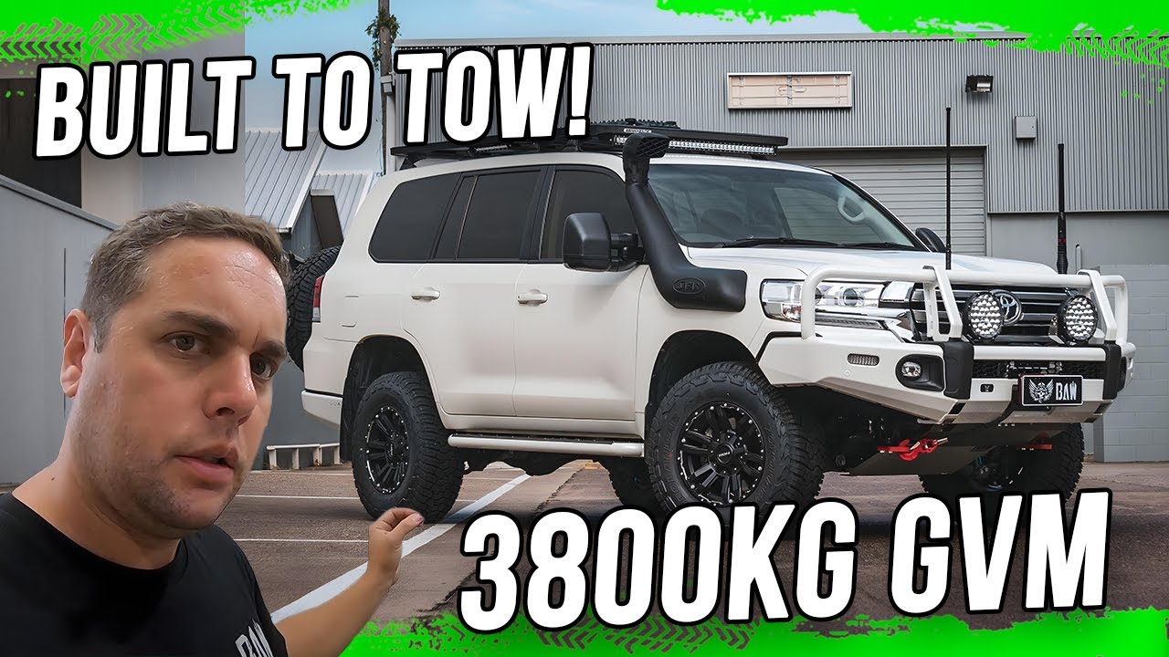 The Secret to Making Your 200 Series Land Cruiser a Towing Beast: Kings 4200kg GVM | Part 1