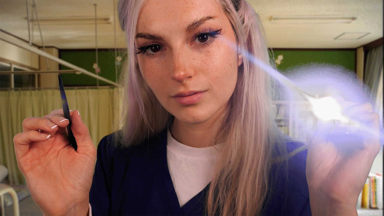 ASMR School Nurse Lice Check | Up Close Personal Attention