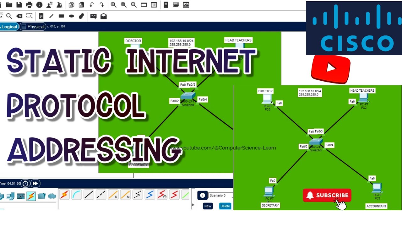 LESSON #3: How to Configure Static IP Addresses in Local Network | LAN IP ADDRESSING