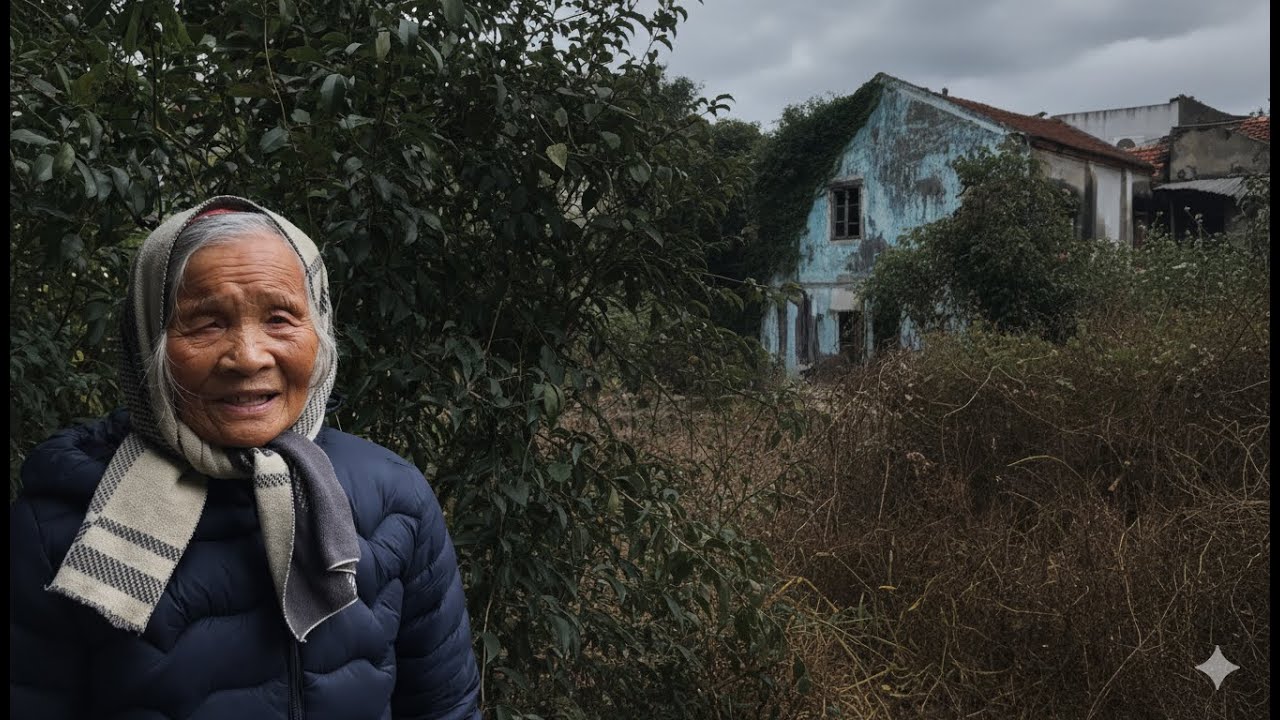 The old lady BURST INTO CRY as we cleaned up and revived the house abandoned for 28 years