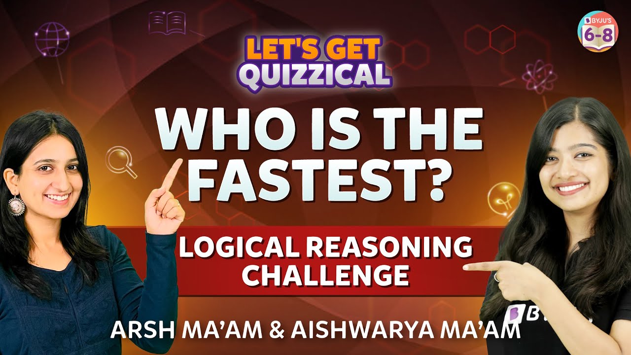Who is the fastest? Logical Reasoning Challenge | BYJU'S