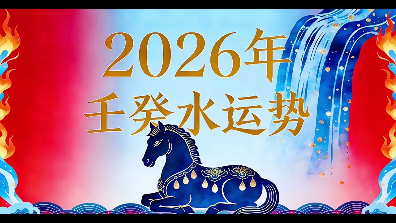 2026年壬癸水运势