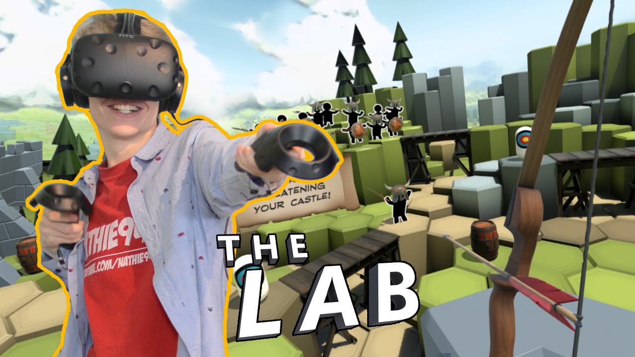 FIRST VR GAMEPLAY WITH THE VIVE! | The Lab (HTC Vive)