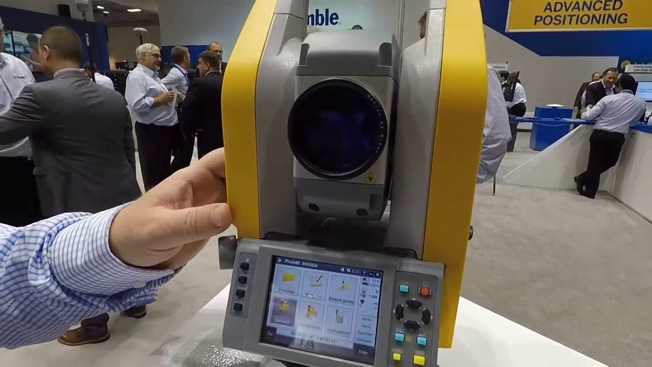Intergeo 2017. Trimble T10, Trimble C3 и С5