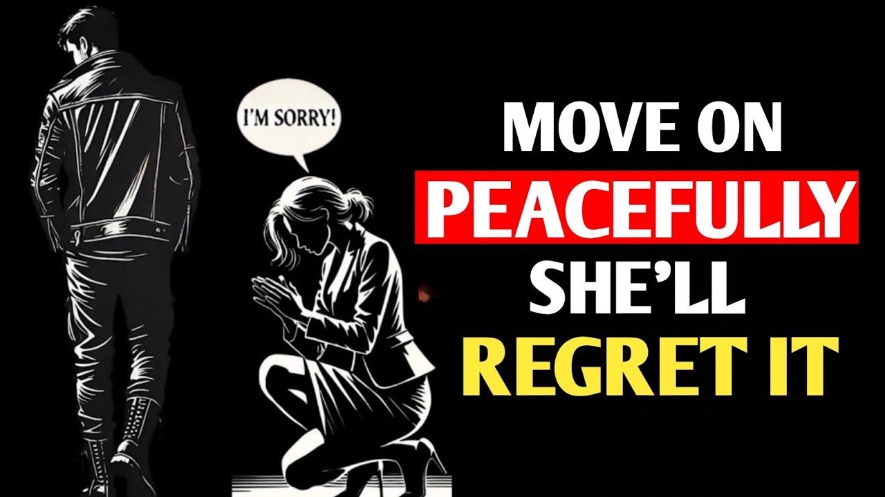 How a Woman Feels When You Move On in Silence (No Contact Strategy) | Stoic !
